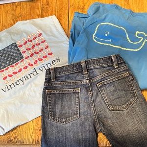 Boys vineyard vines lot. Size 10 size large.